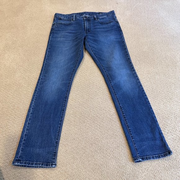 Bonobos Premium Stretch Jeans Tailored Size 35W x 32L Medium Wash #23083-BMC91 - Picture 9 of 14